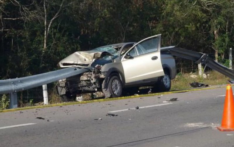 Accidentes automovilísticos se duplican en en Q. Roo