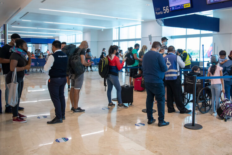 Aeropuerto de Cancún con 459 operaciones para el día de hoy
