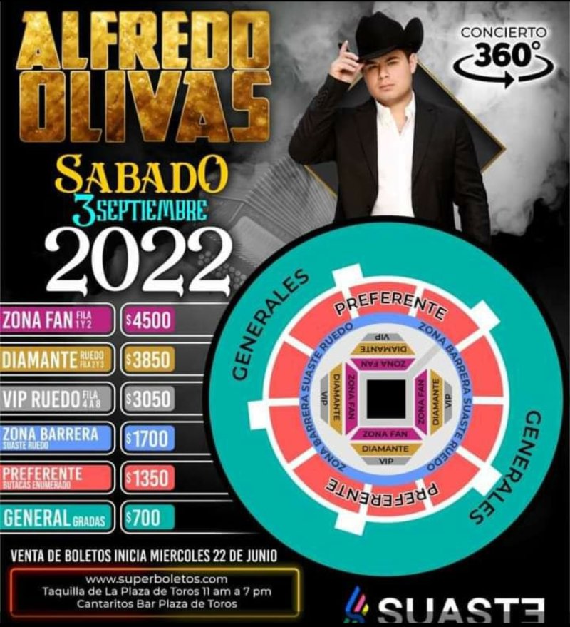 AlfreditoOlivas llega con lo mejor de su repertorio