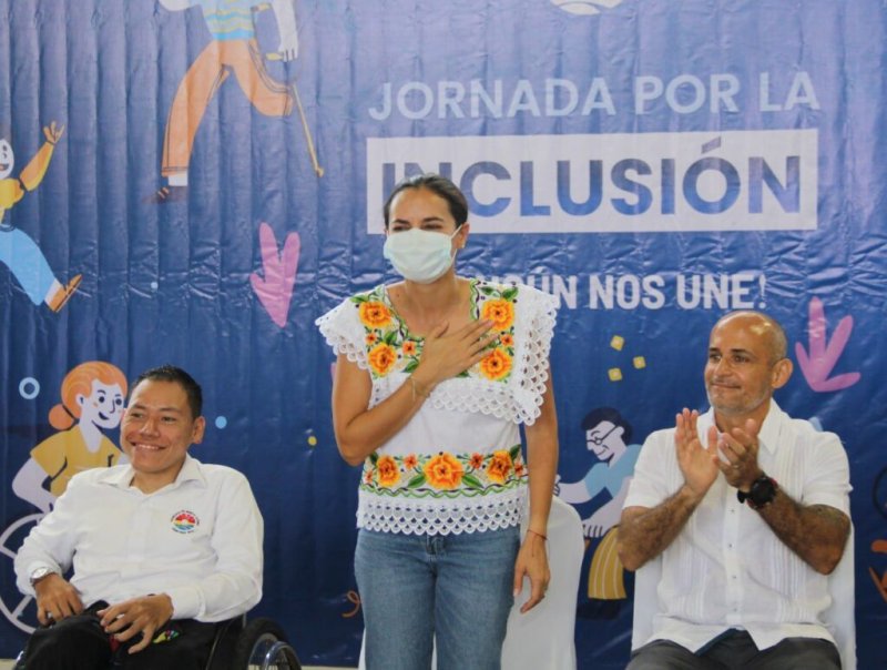 ANA PATY PERALTA ACTÚA POR LA INCLUSIÓN