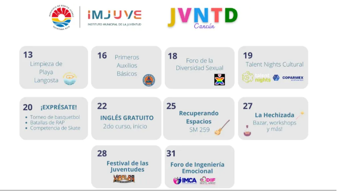 Anuncian calendario de actividades en el marco del día internacional de la juventud