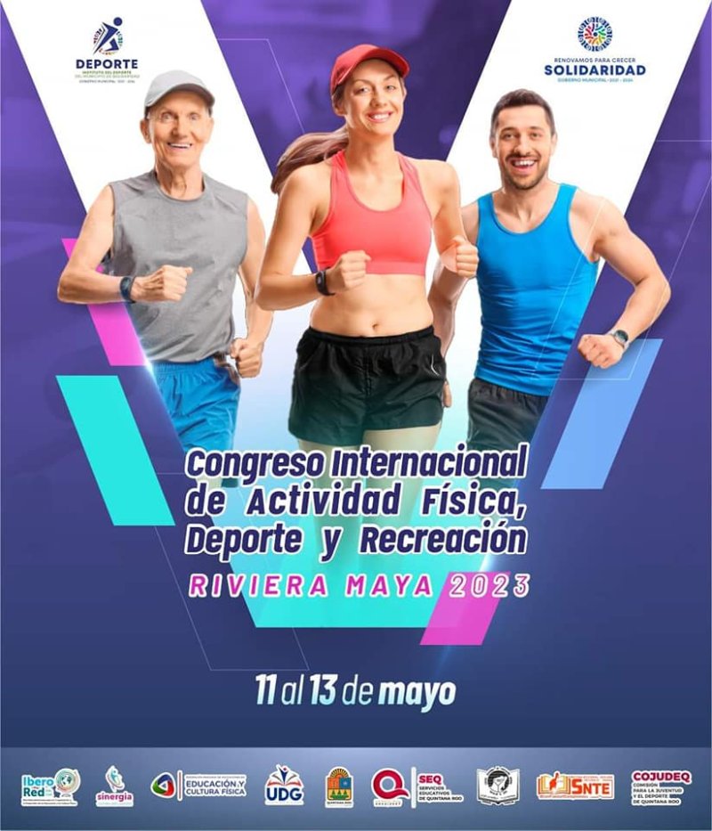 Anuncian próximo Congreso de Actividad Física, Deporte y Recreación.