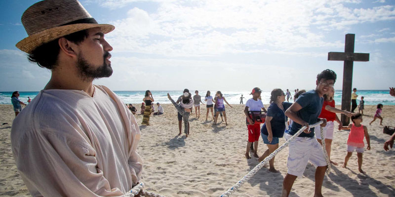 Anuncian viacrucis en Cancún