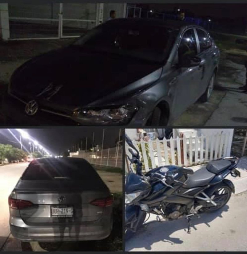 APOYAN TAXISTAS DE CANCÚN A LA RECUPERACIÓN DE MOTO ROBADA