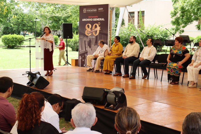 Archivo General de Estado Celebra 80 años de resguardar el patrimonio documental de Yucatán