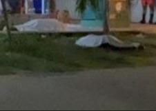 Asesinan a balazos a dos sujetos que estaban en un puesto de hamburguesas en Cancún