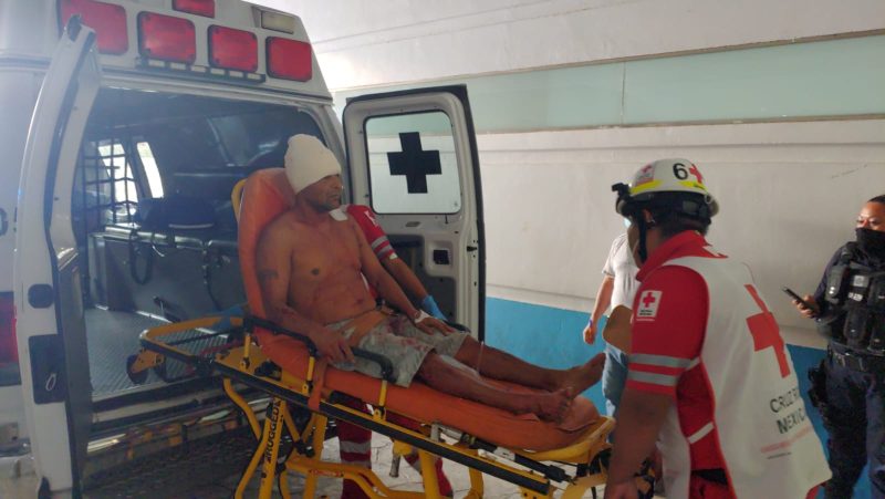 Atacan a machetazos a un hombre en Villas Otoch Paraíso de Cancún