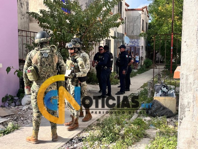 Balacera en la Supermanzana 259: Sicarios atacan una vivienda y huyen en motocicleta