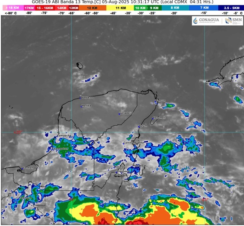 BOLETÍN METEOROLÓGICO DE QUINTANA ROO