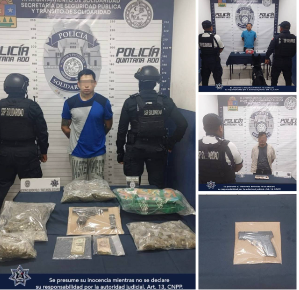 Caen par de sicarios en Playa del Carmen