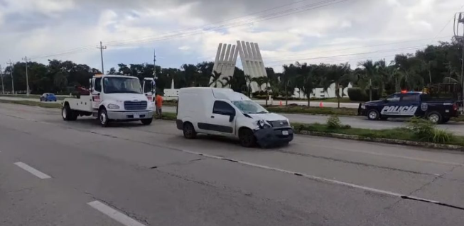 camioneta atropella a un hombre