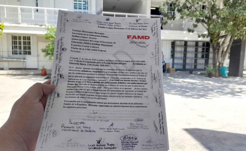 Cancún: Maestros de Quintana Roo continúan esperando asignación de plazas