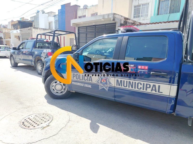 Cancún.- Sujetos armados ingresaron a una vivienda de la Supermanzana 223