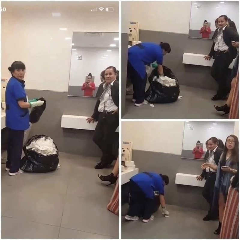 Captan a empleadas de Liverpool humillando a señora de limpieza
