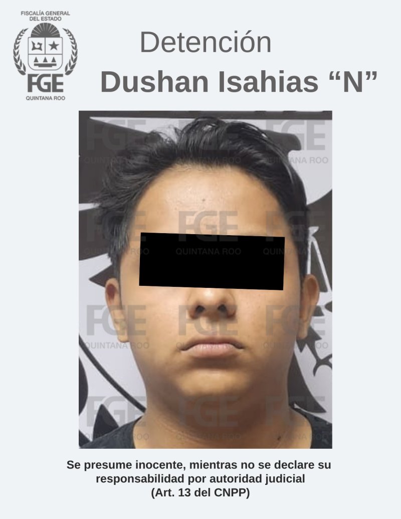 Captura FGE de Quintana Roo a dos personas por extorsión en Tulum y Benito Juárez