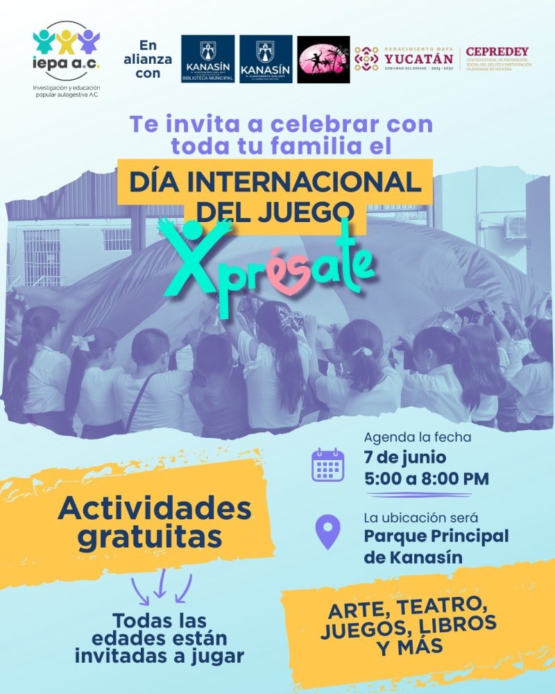 CEPREDEY invita a celebrar el Día Internacional del Juego