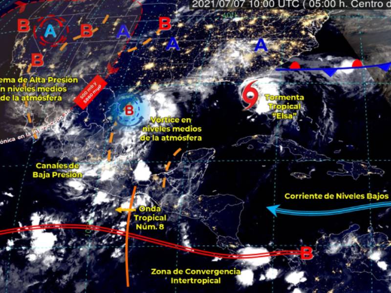 Clima: Un miércoles nuboso y caluroso para Quintana Roo