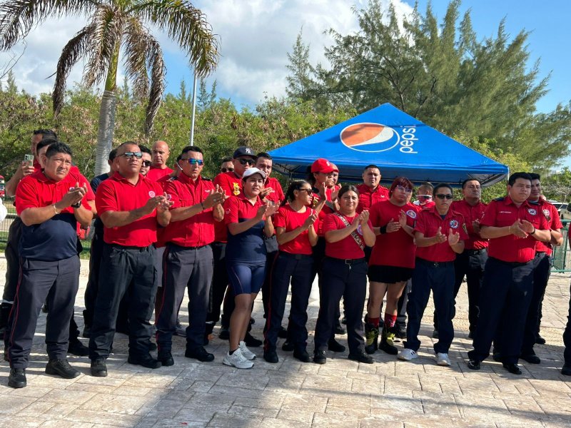 Con gran éxito arranca COEPROC el “Bomberos Challenge 2025” en Cancún