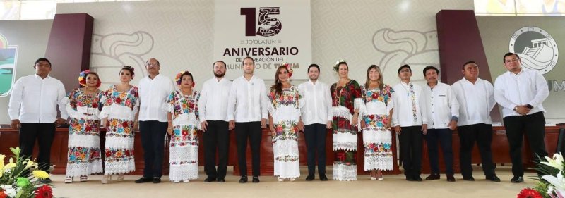 Con trabajo y unidad, a Tulum le espera un futuro próspero: Mara Lezama