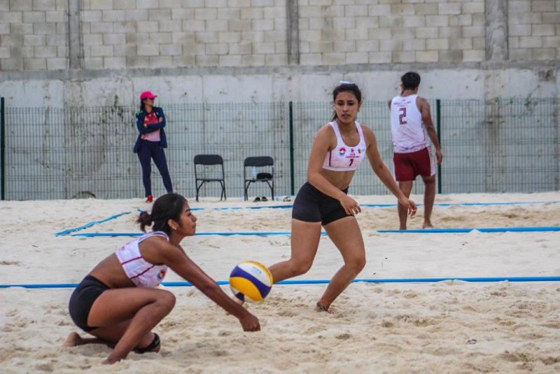 Concluye primera etapa de Juegos Deportivos Estatales en voleibol de playa y tabla vela