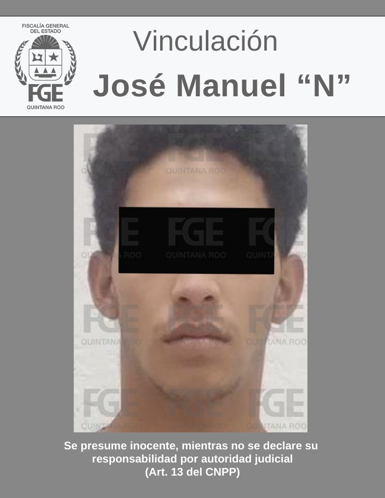 Consigue FGE vinculación a proceso para José Manuel “N”, alias “El Chilero”