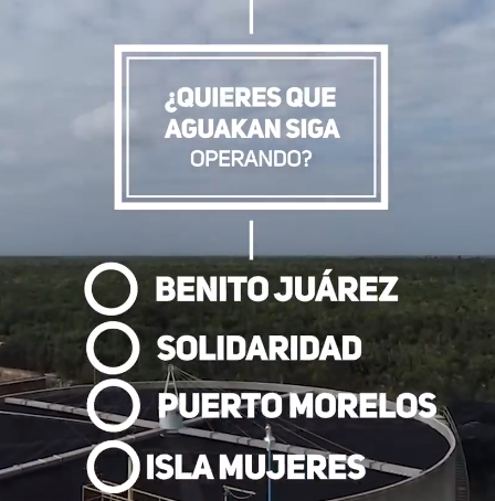 Consulta ciudadana #FueraAguakan