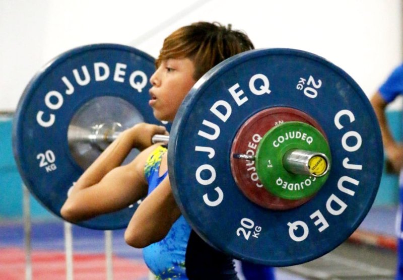 Continúan los Juegos Deportivos Estatales 2023 con eliminatoria de levantamiento de pesas