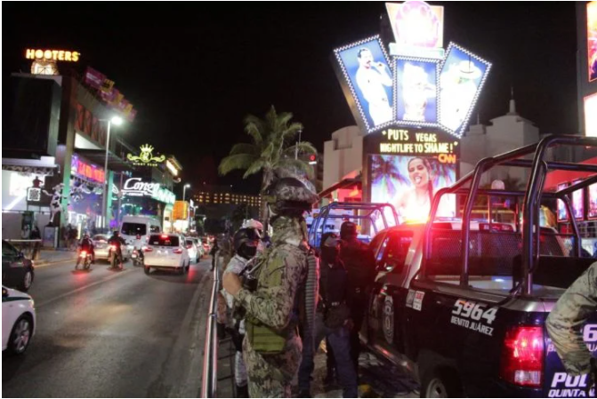 Continúan los  operativos de Spring Break en Cancún