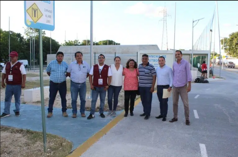 Contraloría Social vigila construcción de obra pública