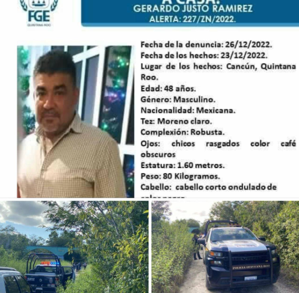 Contratista de Cancún secuestrado en la obra es hallado muerto