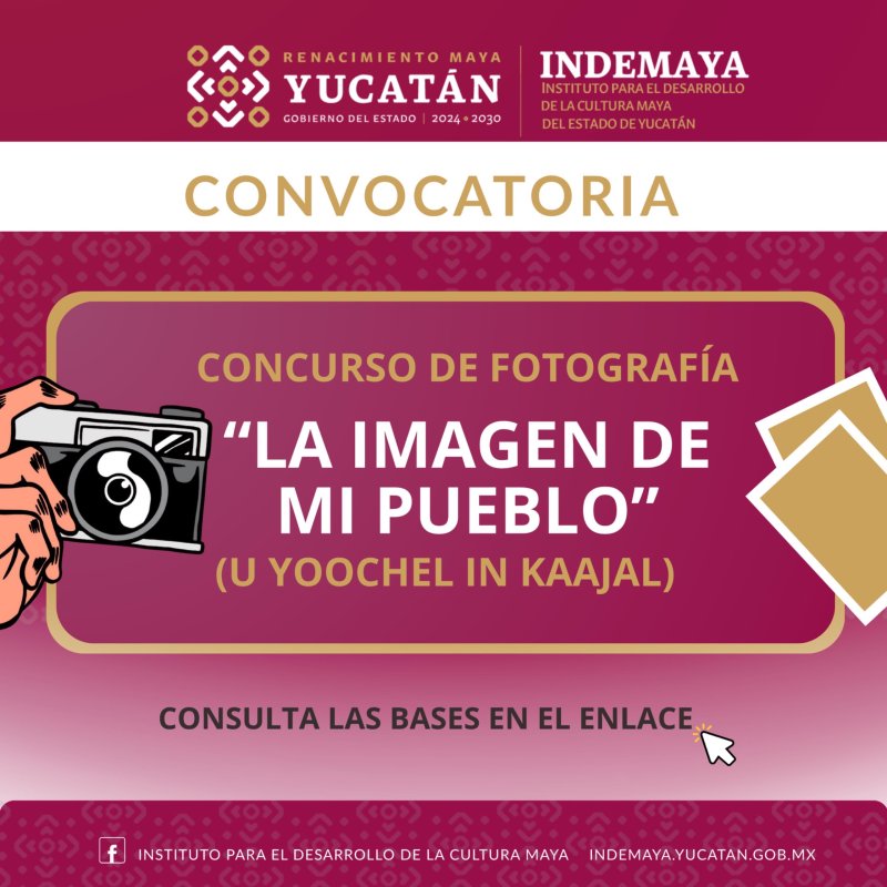 Convocan a concurso de fotografía para visibilizar cultura maya