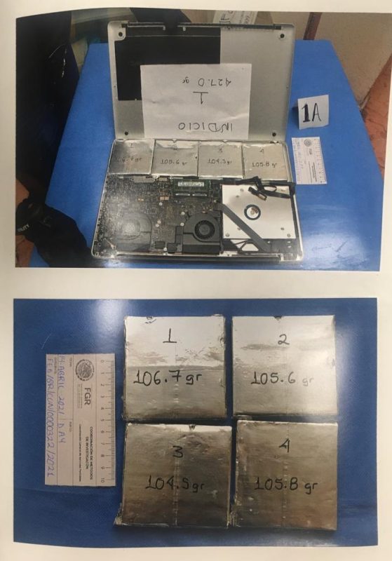 Dan ocho años de cárcel a colombiano por traer cocaína al Aeropuerto de Cancún