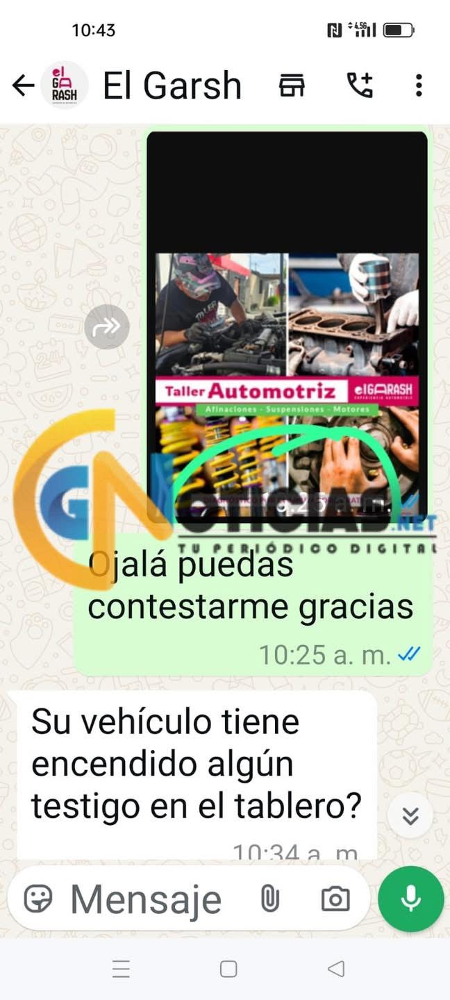 Denuncian publicidad engañosa de “El Garash Mantenimiento” en Facebook