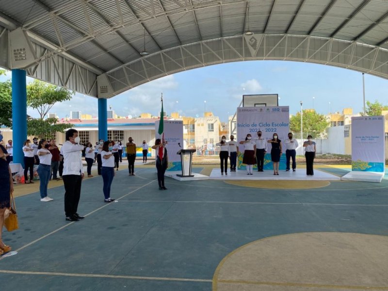 Después de 17 meses a presencial ciclo escolar 2021-2022 en Quintana Roo