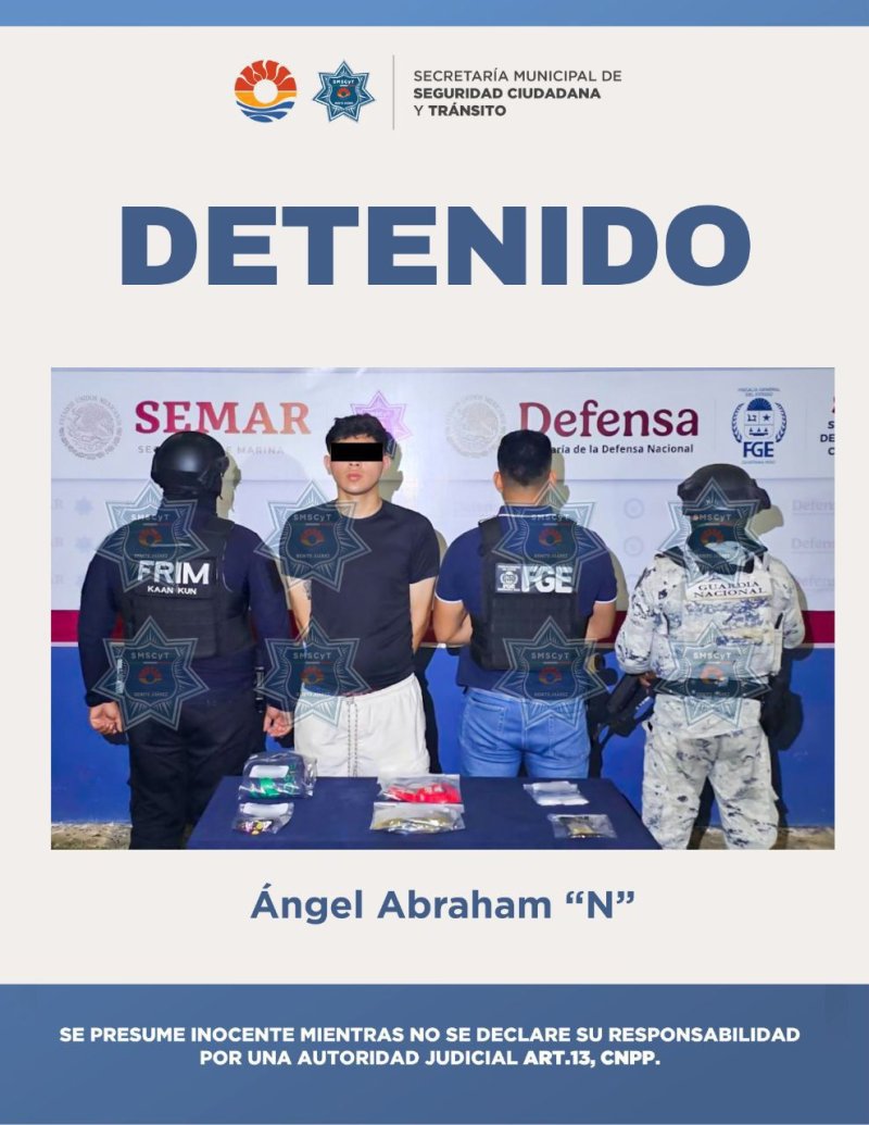 DETENIDO POR DELITOS CONTRA LA SALUD