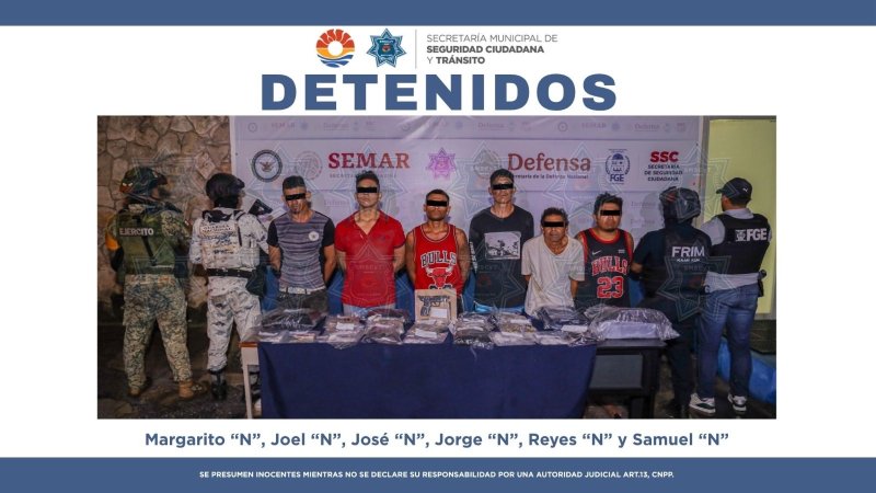 DETENIDOS POR DELITOS CONTRA LA SALUD