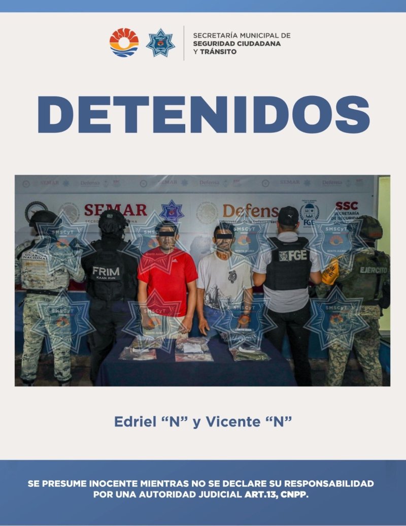 DETENIDOS POR DELITOS CONTRA LA SALUD