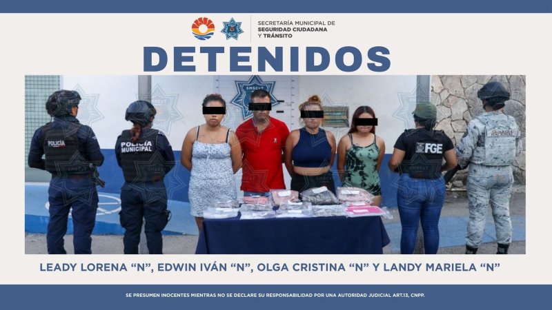 DETENIDOS POR DELITOS CONTRA LA SALUD