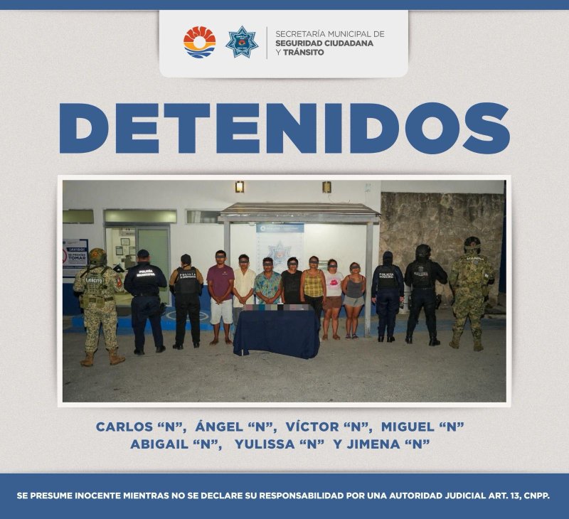 DETENIDOS POR DELITOS CONTRA LA SALUD
