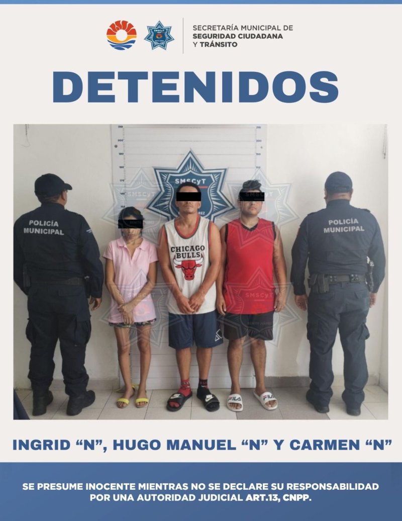 DETENIDOS POR QUEBRANTAMIENTO DE SELLOS