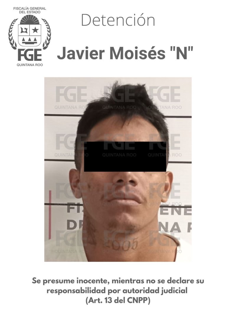 Detiene Fiscalía a una persona con motocicleta con reporte de robo en Benito Juárez