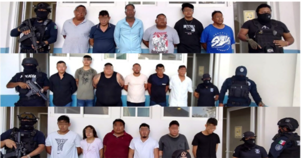 Detienen a 18 narcomenudistas tras operativos en la Quinta Avenida de Playa del Carmen