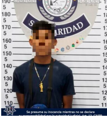 Detienen a menor de edad con droga en Playa del Carmen