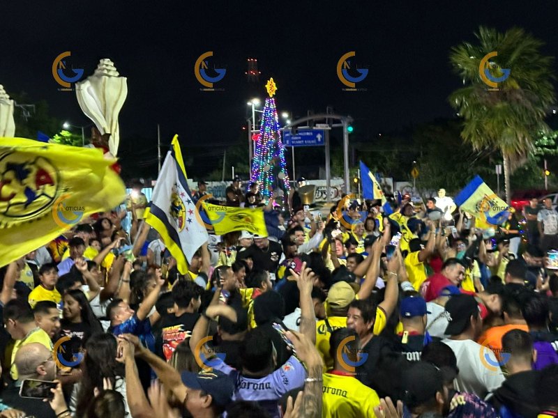 El América se plantó en el Gigante de Acero y ganó el tricampeonato de la Liga MX.