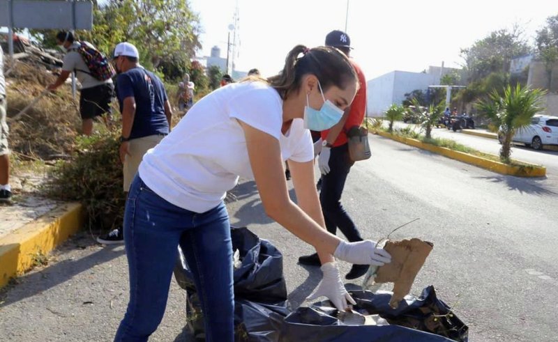 Elecciones 2021: Atenea Gómez Ricalde saneará el problema de la basura