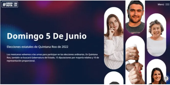Empresarios de Q.roo activan página para elecciones