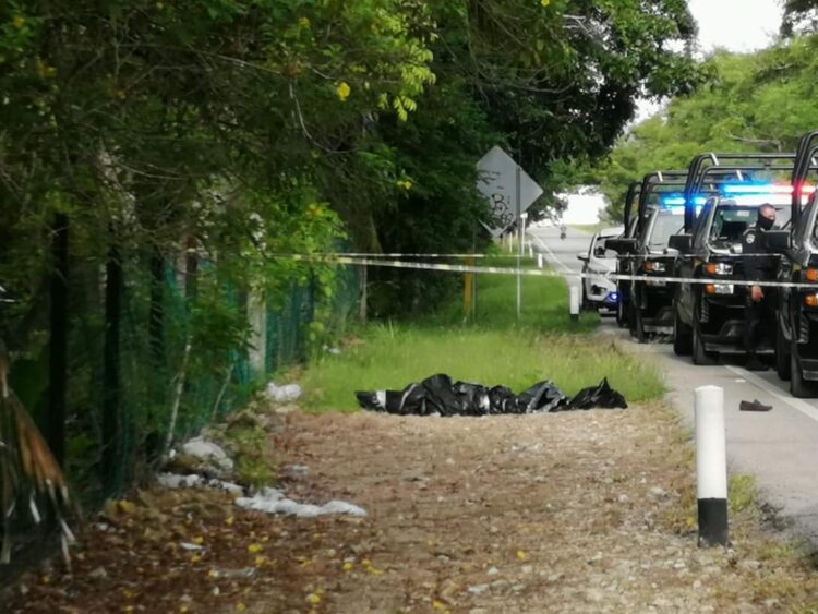 Encuentran cuerpo “embolsado” en Chetumal