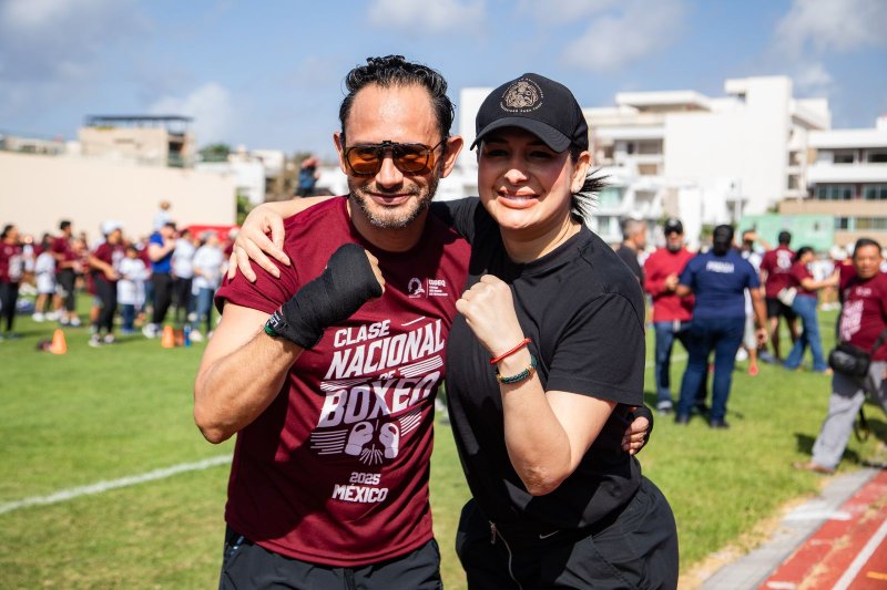 Estefanía Mercado y más de 2 mil playenses participan en Clase Nacional de Box