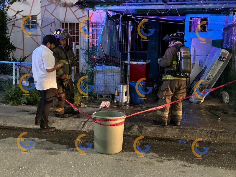 Explosión en vivienda de Cancún deja a tres heridos, entre ellos una menor de edad