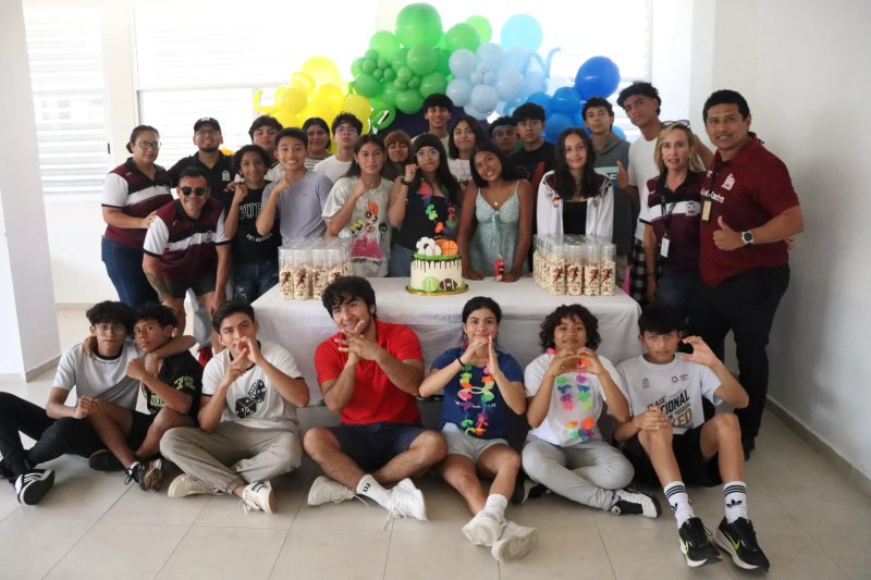 Festejan “Día de la Niña y el Niño” a las y los deportistas del CEDAR Chetumal y Cancún: CODEQ